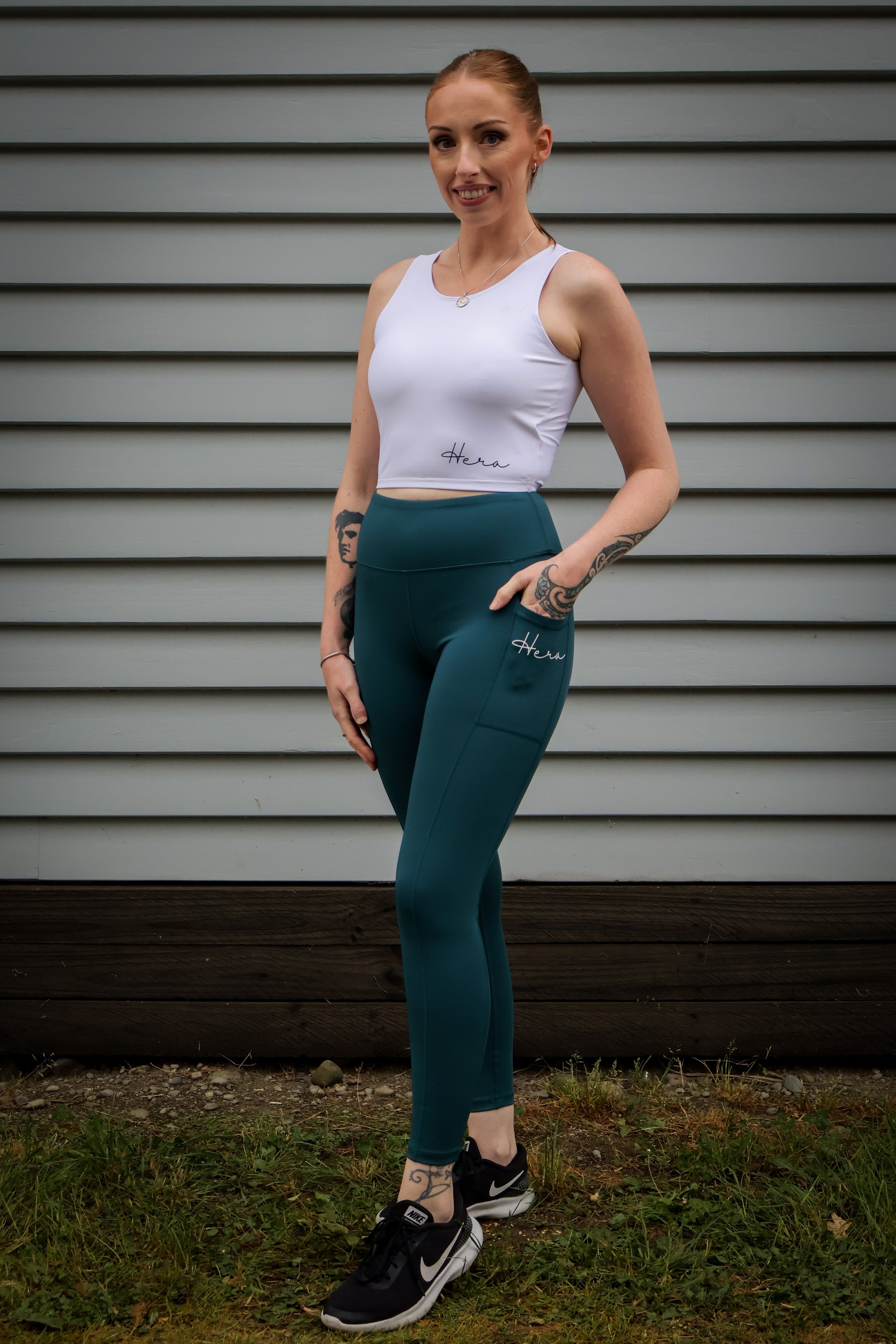 Tall Girl Premium Monarch Leggings Deep Green – Hera Fitness NZ
