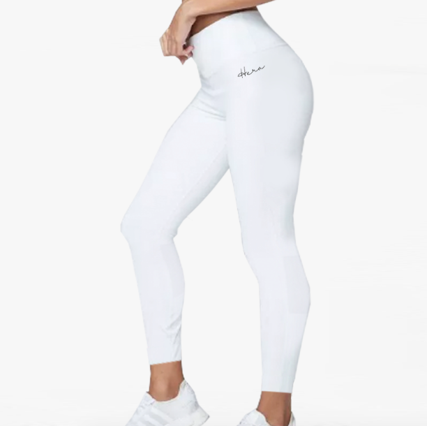 Tall Girl Battle Leggings - White