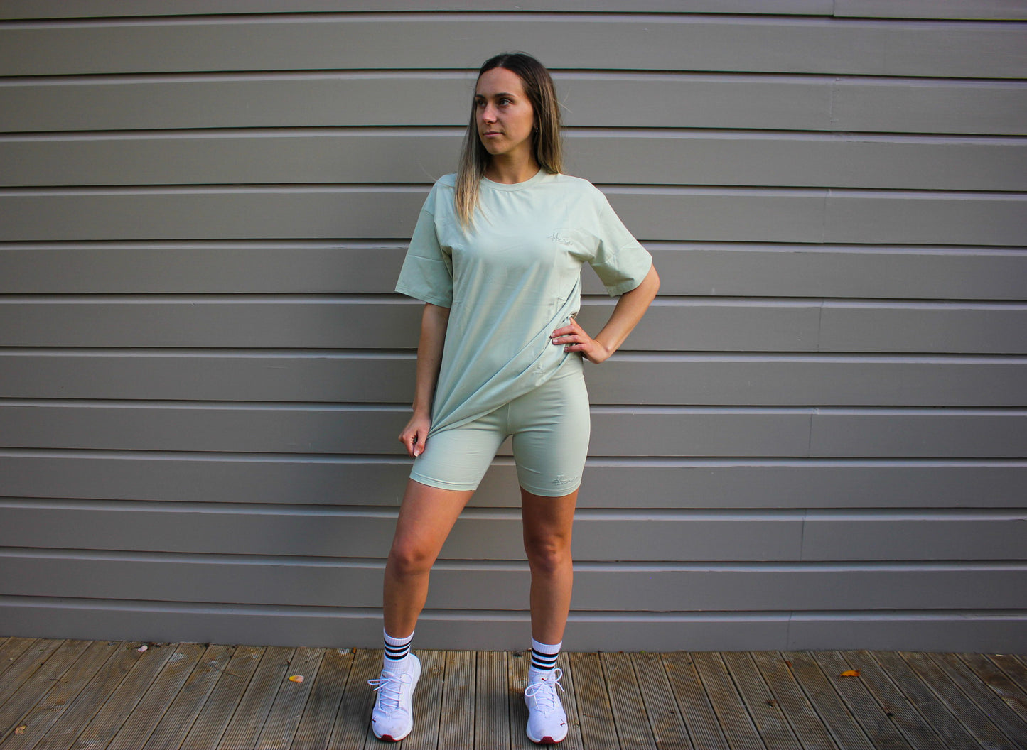 Empress Shorts - Fog Green