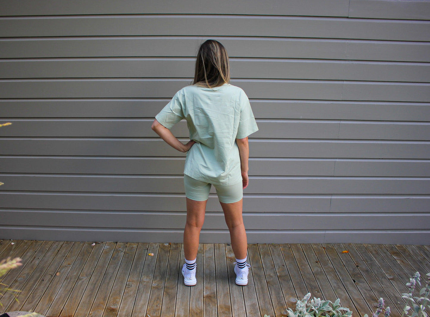 Empress Shorts - Fog Green