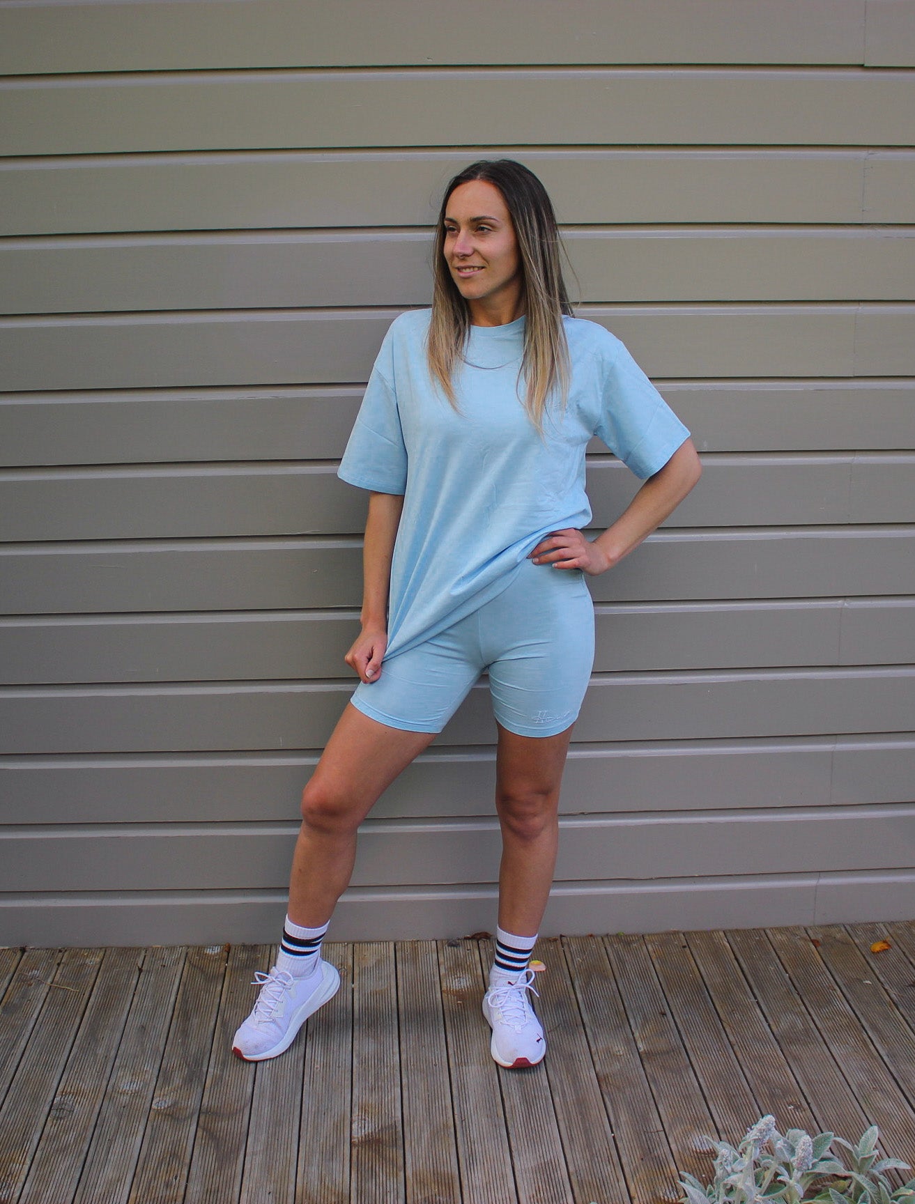 Empress Shorts - Baby Blue