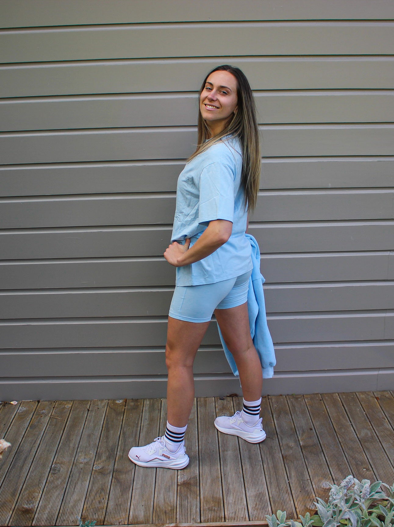 Empress Shorts - Baby Blue