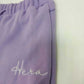 Dreamy Loungewear Track Pants - Lilac Purple